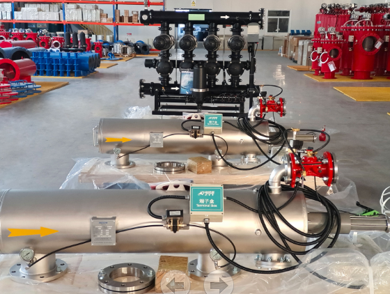 　不銹鋼自動清洗過濾器打包發(fā)貨