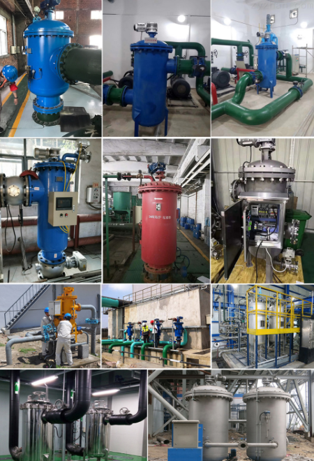 吸咀式全自動清洗過濾器應用現場 吸咀式全自動清洗過濾器應用現場