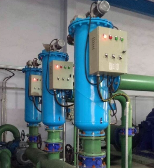 電動吸吮式自清洗過濾器的應用