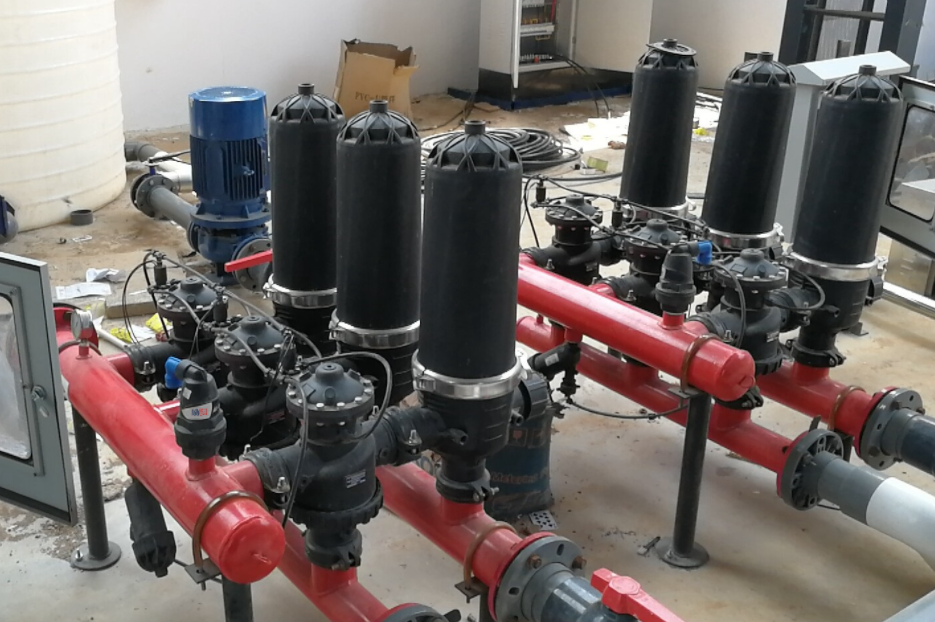 疊片過濾器應用現場