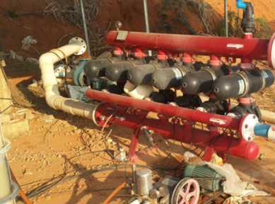 疊片過濾器應用現場