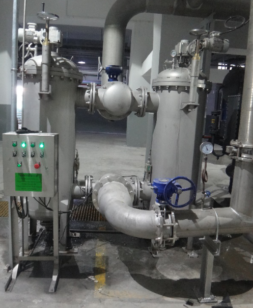 刷式過濾器應用現場