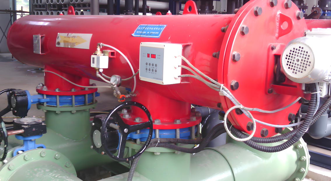 刮刷式自清洗過濾器應用現場