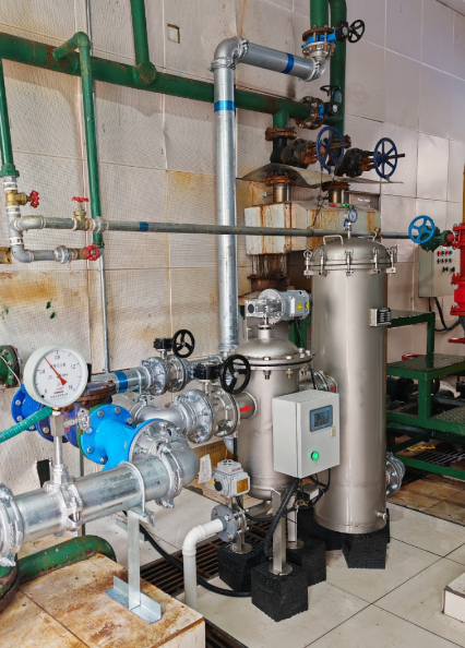 立式自清洗過濾器應用現場 立式自清洗過濾器應用現場